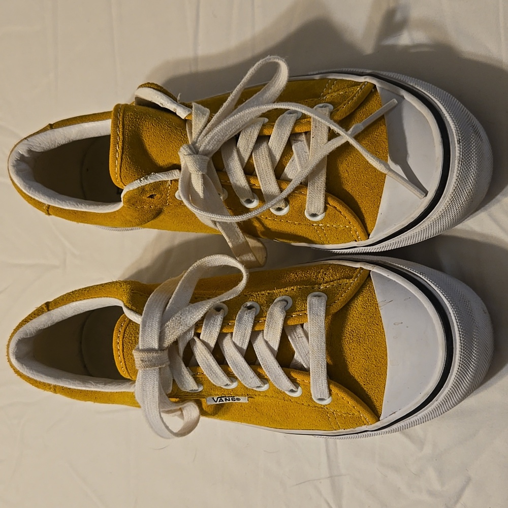 Vans Mango Yellow Suede  Sneakers